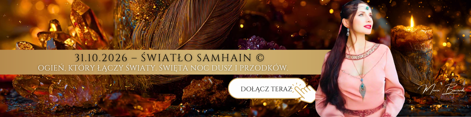 31.10.2026 – Światło Samhain © – Ogień, który Łączy Światy. Święta Noc Dusz i Przodków